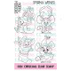 C.C. Design Mice Christmas Clear Stamp