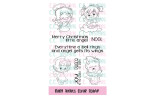 C.C. Design Baby Angels Clear Stamp