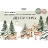 Florileges Kit Creativo HIVER COSY 15x21cm