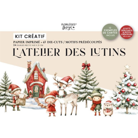 Florileges Kit Creativo L'ATELIER DES LUTINS 15x21cm