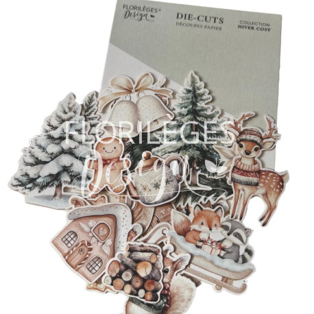 Florileges Die Cuts HIVER COSY