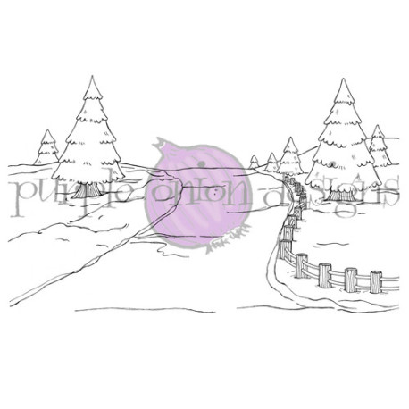 Purple Onion Designs Stacey Yacula - Nordic Road Background