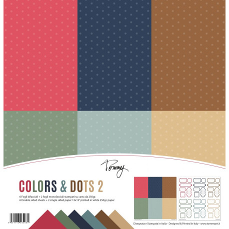 Tommy Paper Pack - Colors & Dots 2