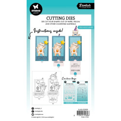 StudioLight Peek A Boo Slider Essentials Stamp Stamp & Die