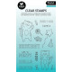 StudioLight Peek A Boo Slider Essentials Clear Stamp 761