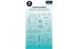 StudioLight Peek A Boo Slider Essentials Clear Stamp 761