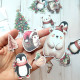 Marianne Design Die-cuts Cute Christmas 30 pz