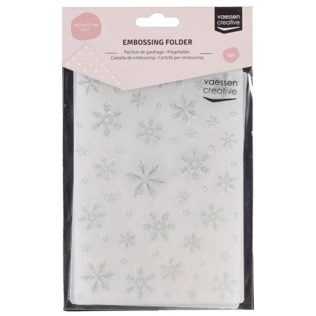 Vaessen Creative Embossing Folder Snowflake