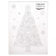 Vaessen Creative Embossing Folder Christmas Tree