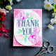 Spellbinders Thank You Blooms Registration Press Plates