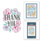 Spellbinders Thank You Blooms Registration Press Plates