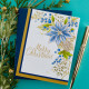 Spellbinders Poinsettia Corner Press Plate & Die Set