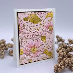 Spellbinders Cosmos Backdrop Press Plate