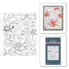Spellbinders Cosmos Backdrop Press Plate