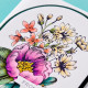 Spellbinders Pressed Bouquet Press Plate