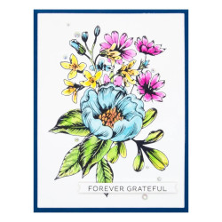 Spellbinders Pressed Bouquet Press Plate