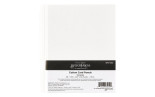 Spellbinders BetterPress Cotton Card Panels 4.25x5.5 Inch Porcelain 25pz