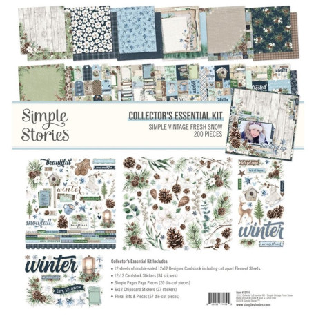 Simple Stories Simple Vintage Fresh Snow Collector's Essential Kit