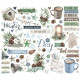 Simple Stories Simple Vintage Fresh Snow Bits & Pieces 72pz