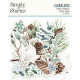 Simple Stories Simple Vintage Fresh Snow Floral Bits & Pieces 57pz