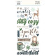 Simple Stories Simple Vintage Fresh Snow Foam Stickers 56pz