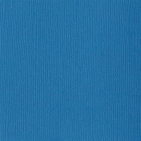 Cartoncino Bazzill Mono Canvas Bazzill Blue 30x30cm 216gsm