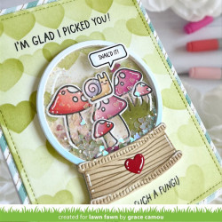LAWN FAWN To My Fungi Clear Stamp