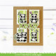 LAWN FAWN I Heart Pandas Clear Stamp