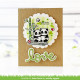 LAWN FAWN I Heart Pandas Clear Stamp