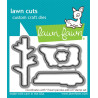 LAWN FAWN I Heart Pandas Add-On Cuts