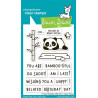 LAWN FAWN I Heart Pandas Add-On Clear Stamp