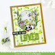 LAWN FAWN I Heart Pandas Add-On Clear Stamp