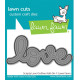 LAWN FAWN Scripty Love Add-On Cuts