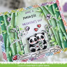 LAWN FAWN Bamboo Forest Backdrop: Landscape Cuts