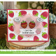 Lawn Fawn Strawberry Fields Background Stencils