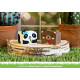 LAWN FAWN Tiny Gift Box Panda and Bear Add-On Cuts