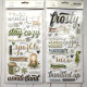 Simple Stories Simple Vintage Fresh Snow Foam Stickers 56pz