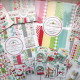 Doodlebug Design Tinsel Time Petite Print Paper Pack 30x30cm