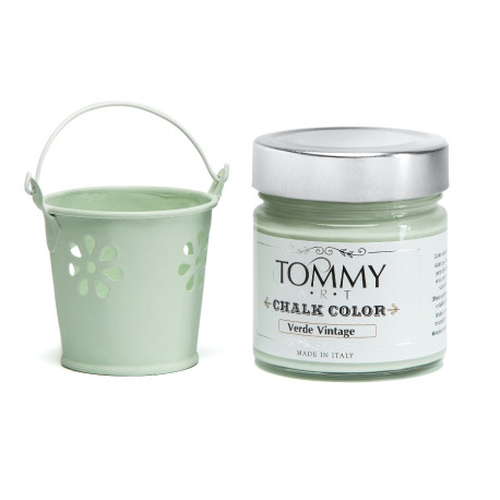 Chalk Color Verde Vintage Tommy Art