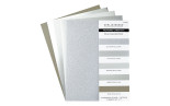 Spellbinders Treasured Cardstock Silver Assortment Pack A4