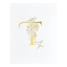 Spellbinders Every Occasion Floral T and Sentiment Press Plate