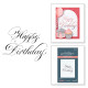 Spellbinders Copperplate Happy Birthday Press Plate