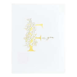 Spellbinders Every Occasion Floral F and Sentiment Press Plate