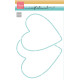 Marianne Design Craft Stencil 2 Hearts