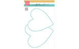 Marianne Design Craft Stencil 2 Hearts