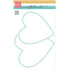 Marianne Design Craft Stencil 2 Hearts