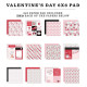 Echo Park Valentine's Day Paper Pad 15x15cm