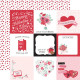 Echo Park Valentine's Day Collection Kit 30x30cm