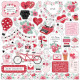 Echo Park Valentine's Day Collection Kit 30x30cm