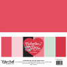 Echo Park Valentine's Day Coordinating Solids Paper Pack 30x30cm